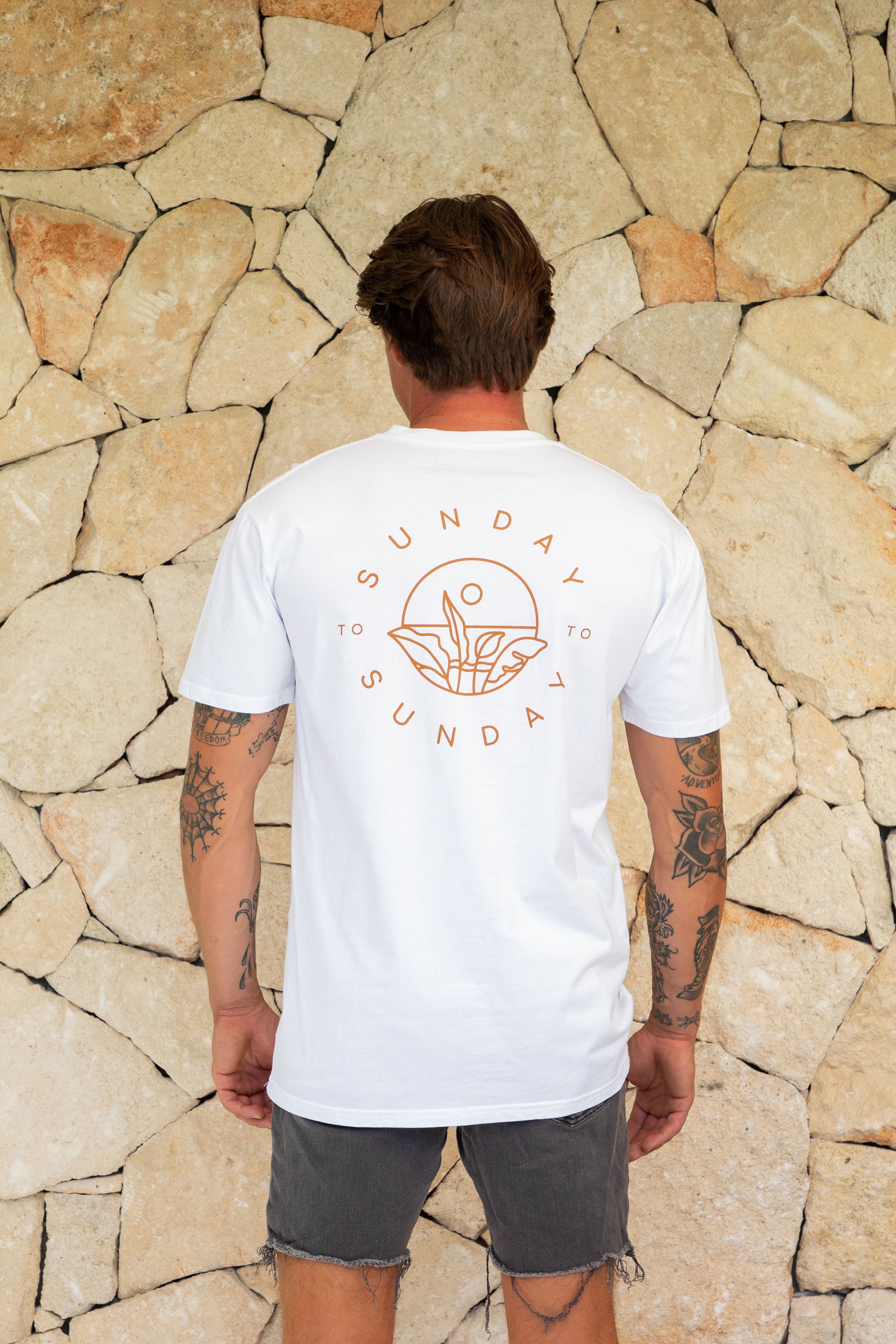 Men’s Logo Tee (White)