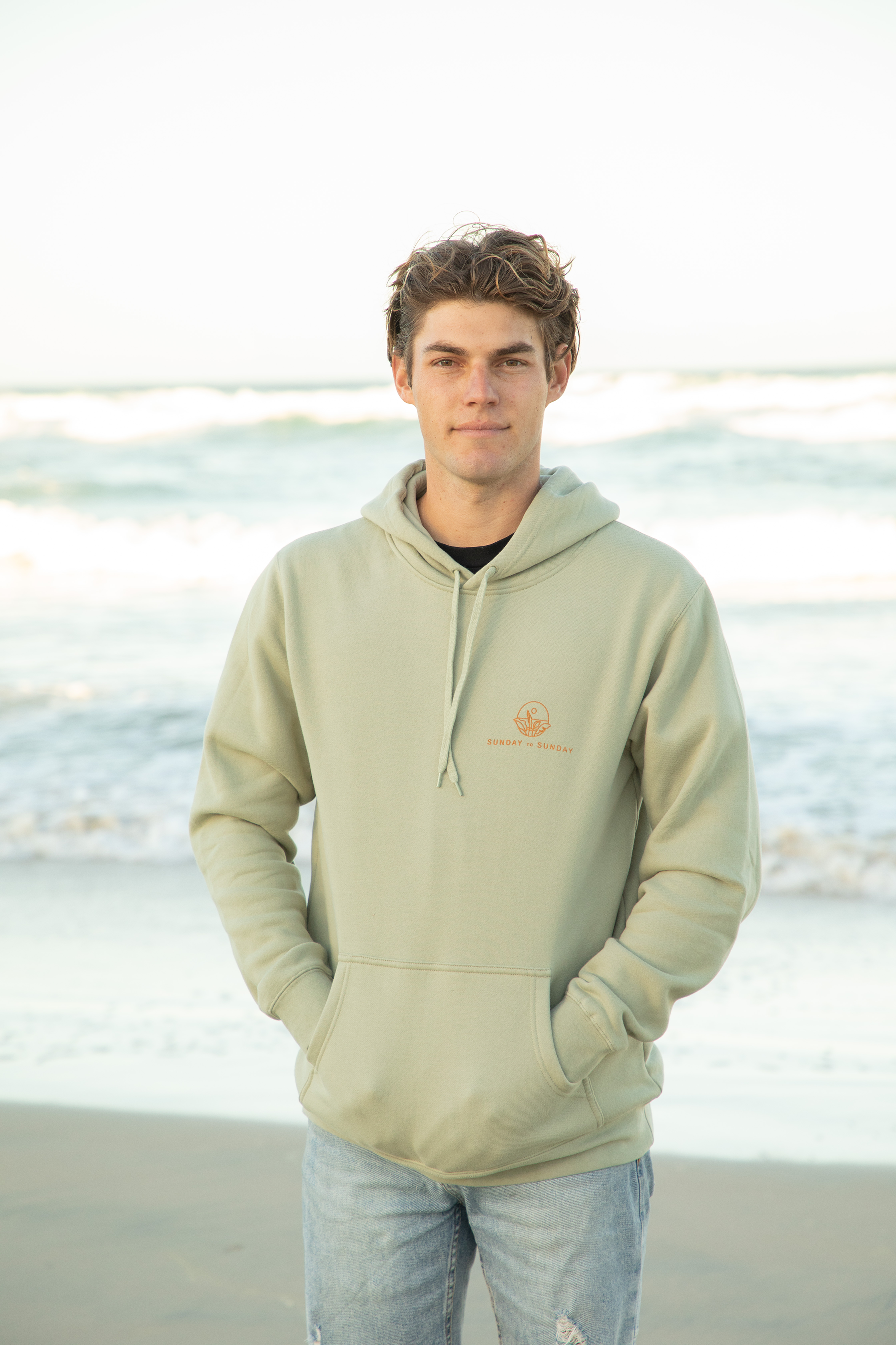 Sunday Unisex Hoodie (Pistachio)