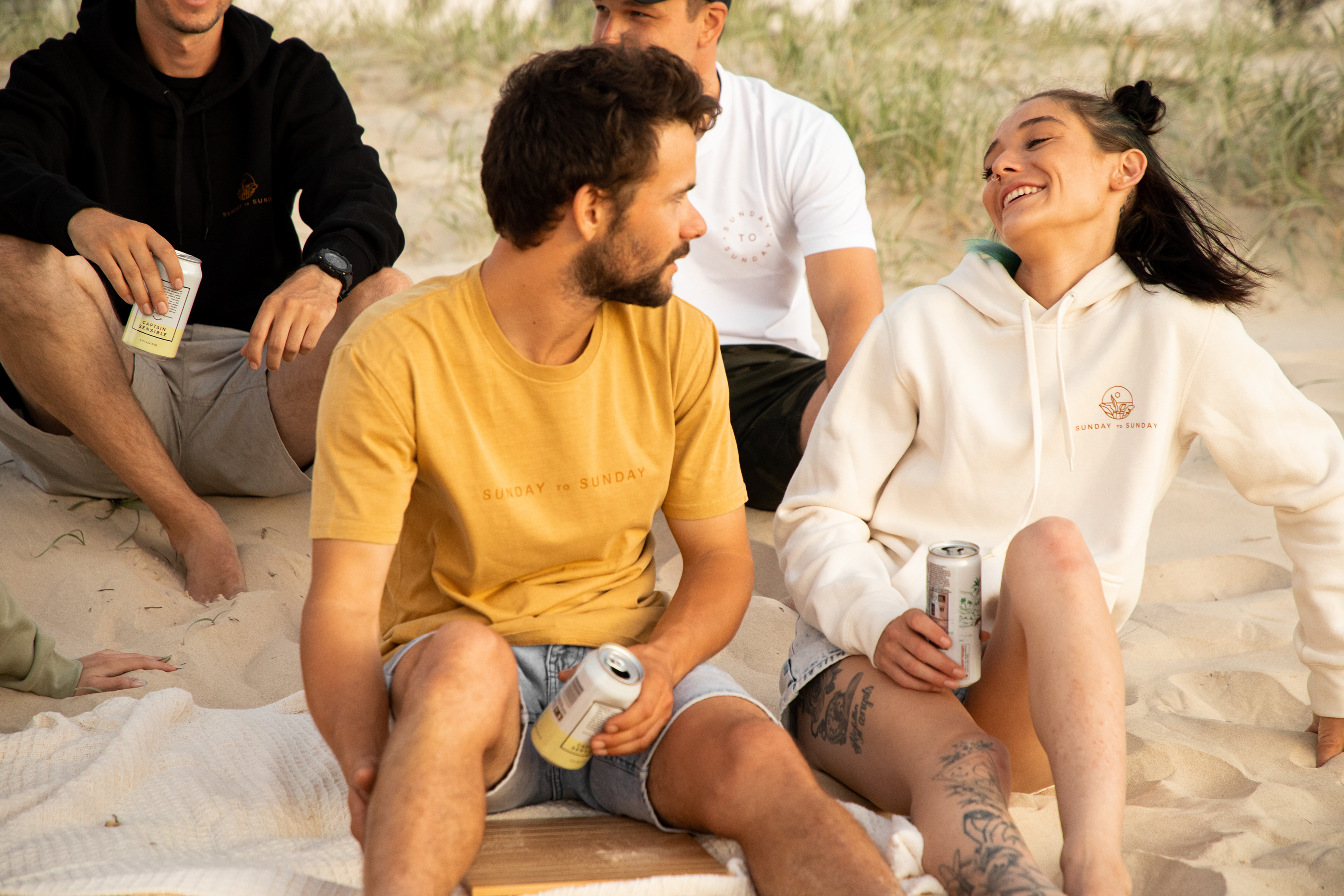 Men’s Basic Sunday Tee (Mustard)