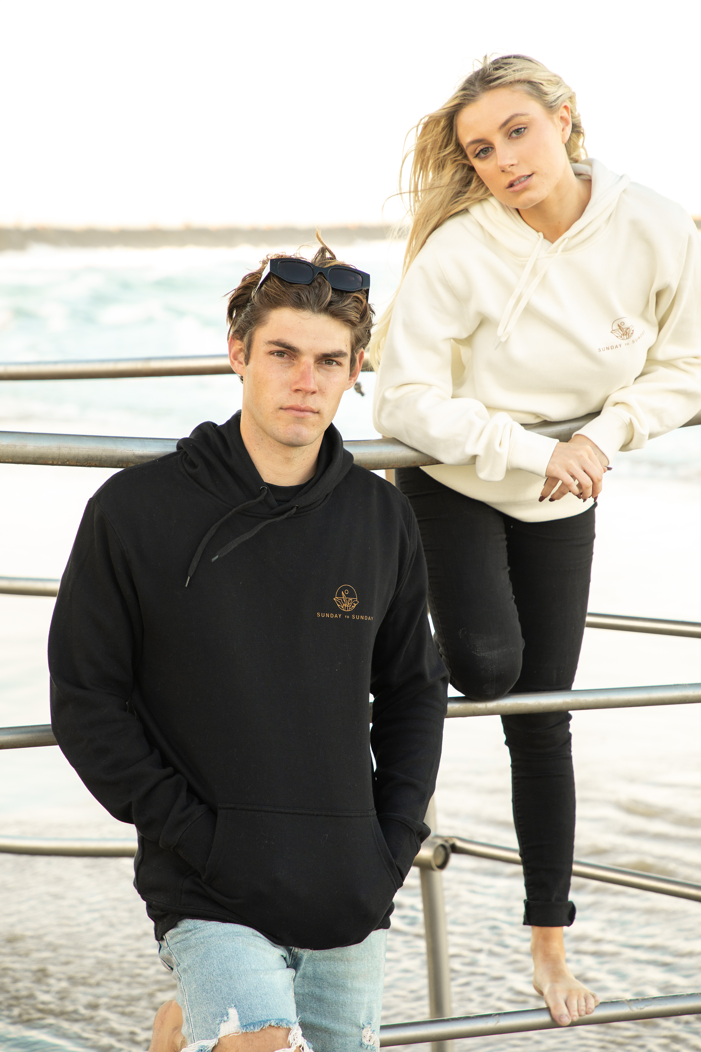 Sunday Unisex Hoodie (Black)