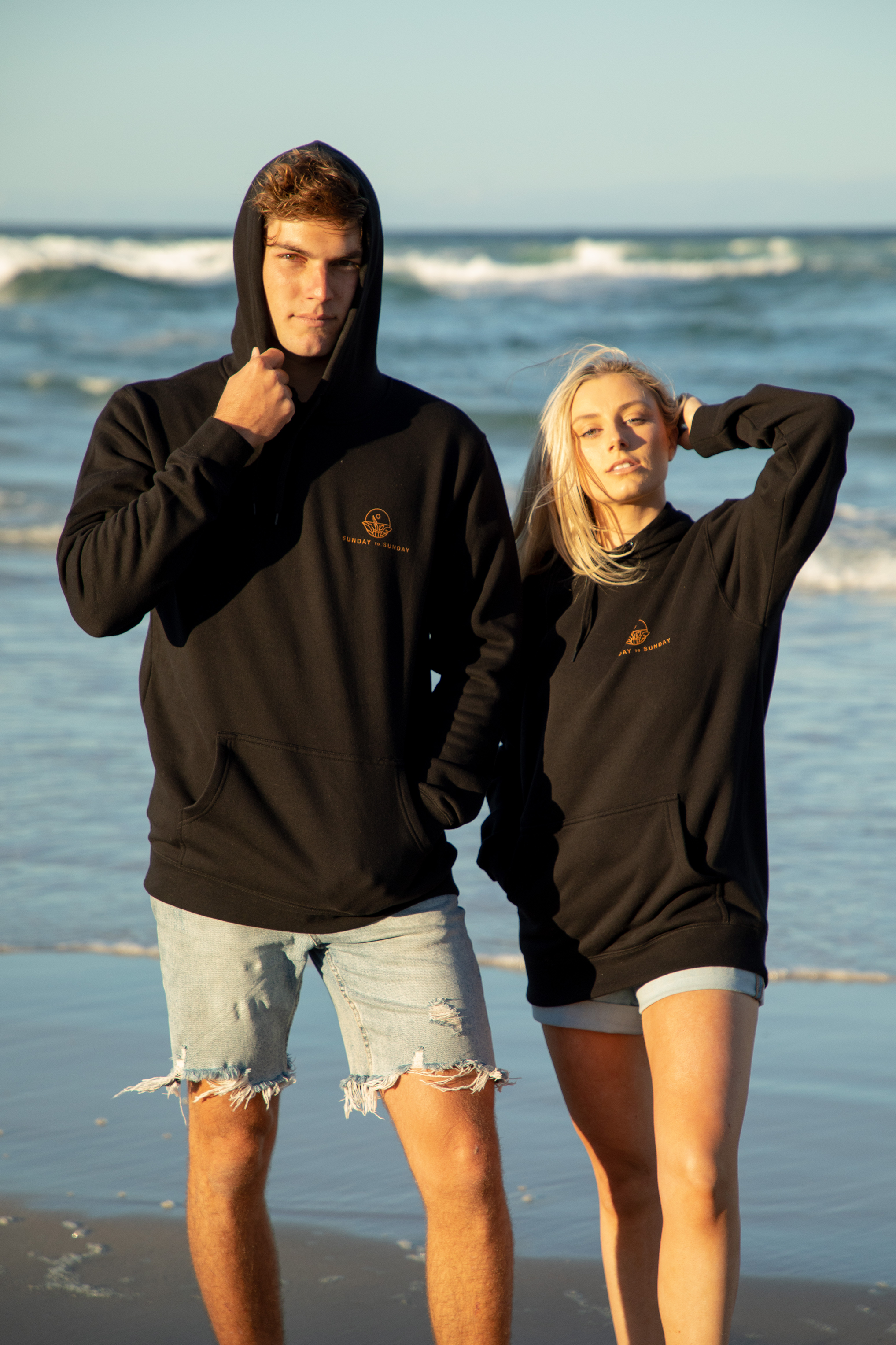 Sunday Unisex Hoodie (Black)