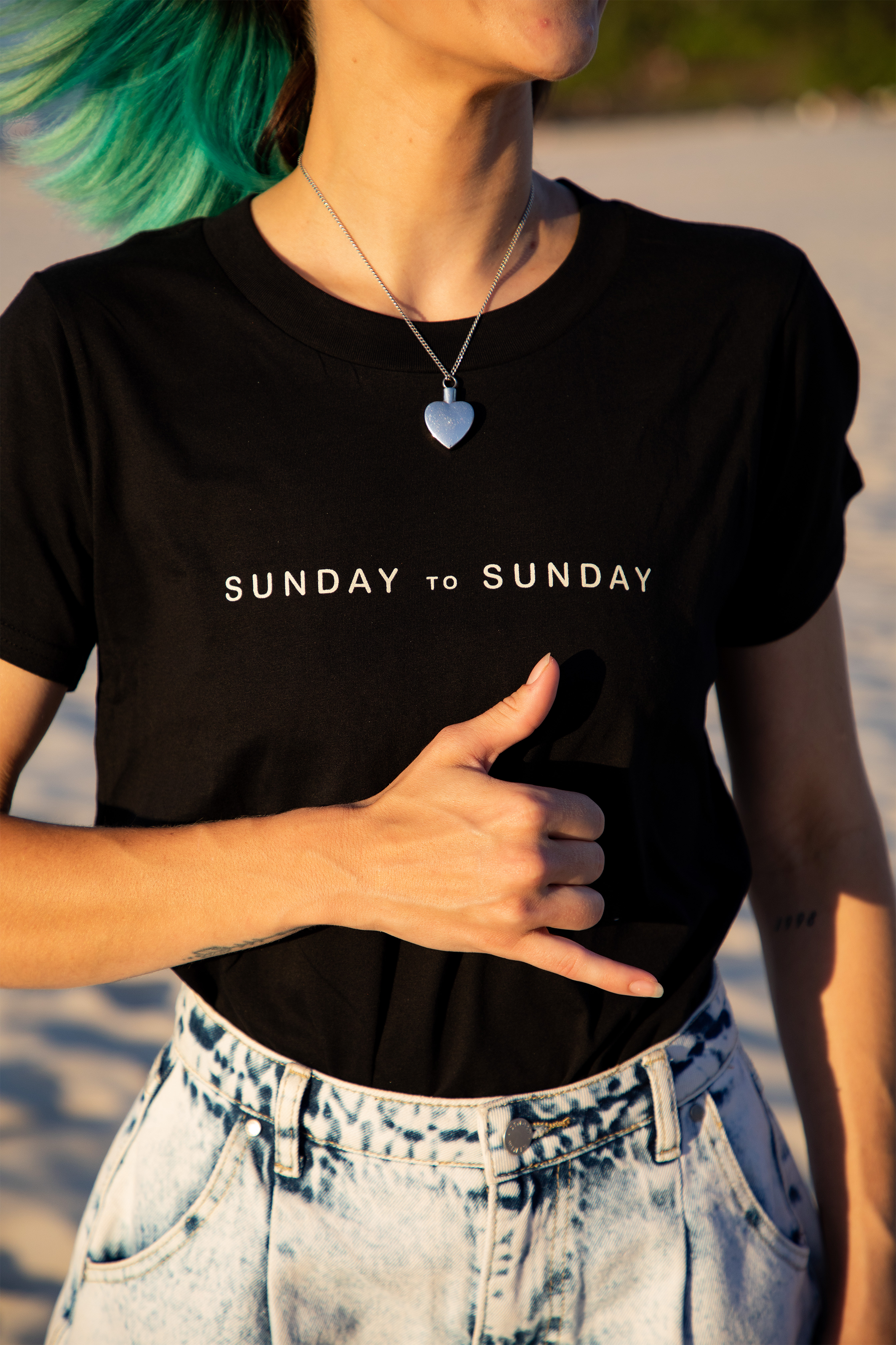 Basic Sunday Tee (Black)