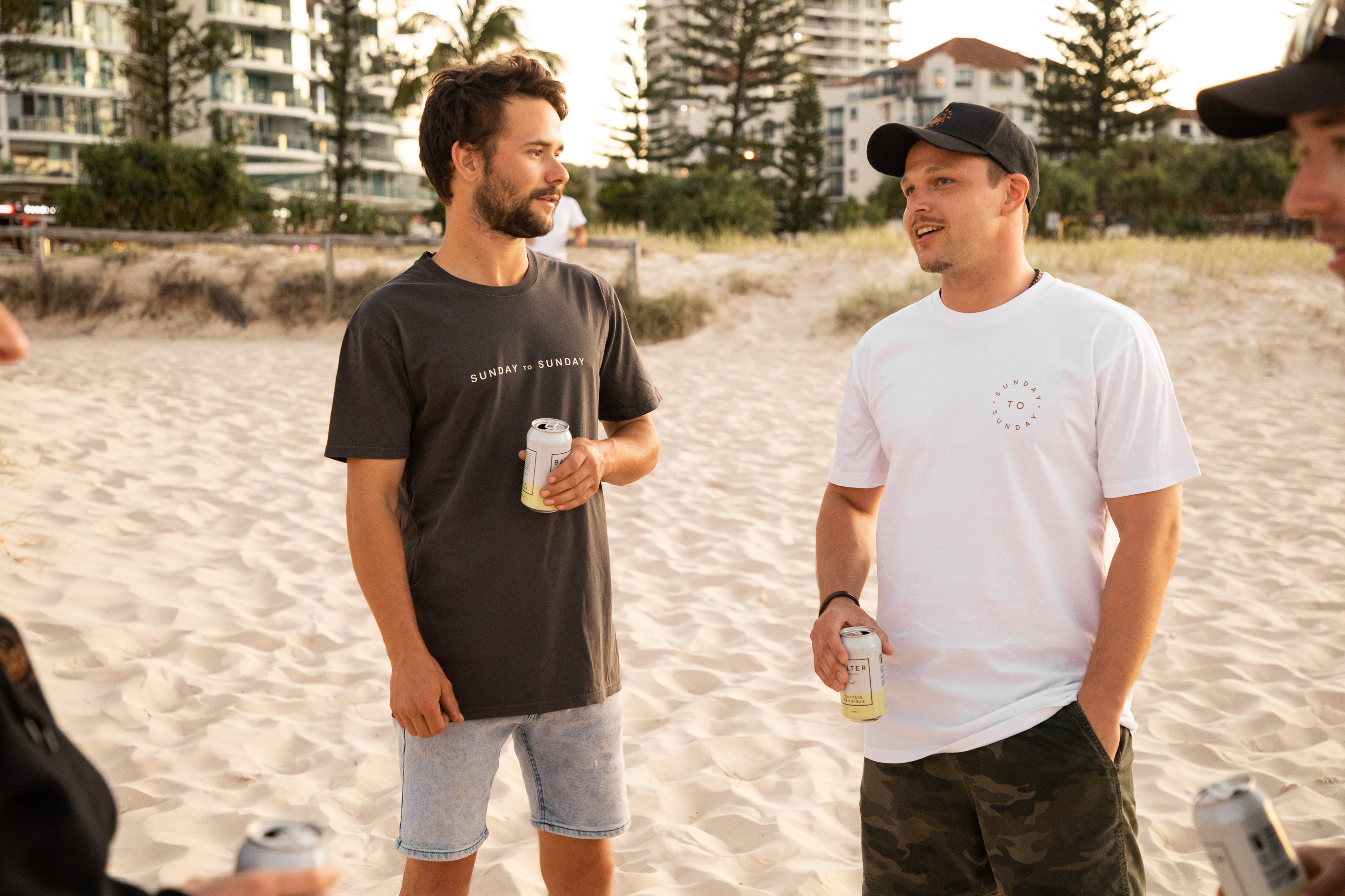 Men’s Basic Sunday Tee (Faded Black)