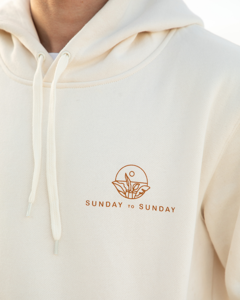 Sunday Morning Black Hoodie